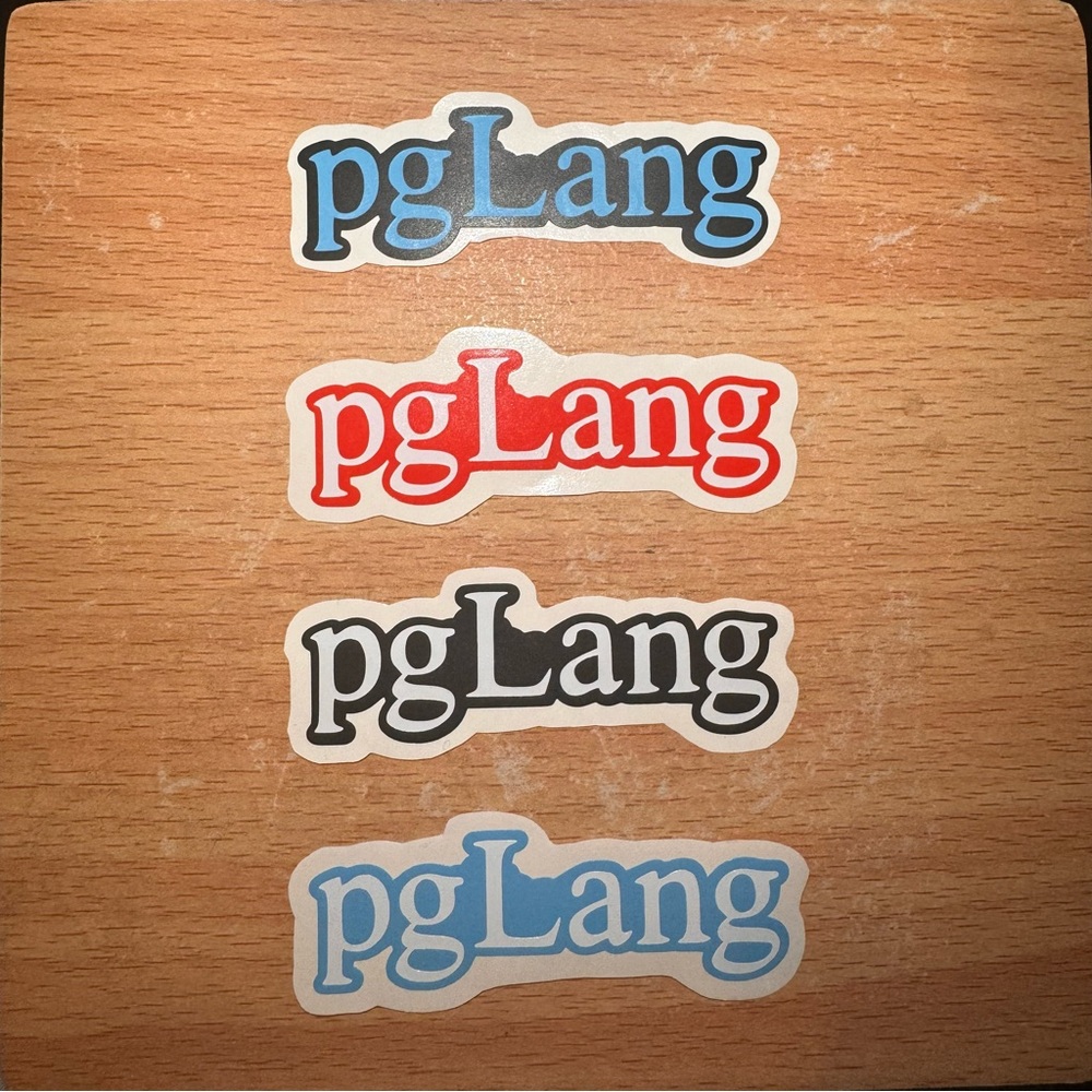 Pglang sticker pack Kendrick Lamar stickers merch decals 4 piece gnx damn tde og